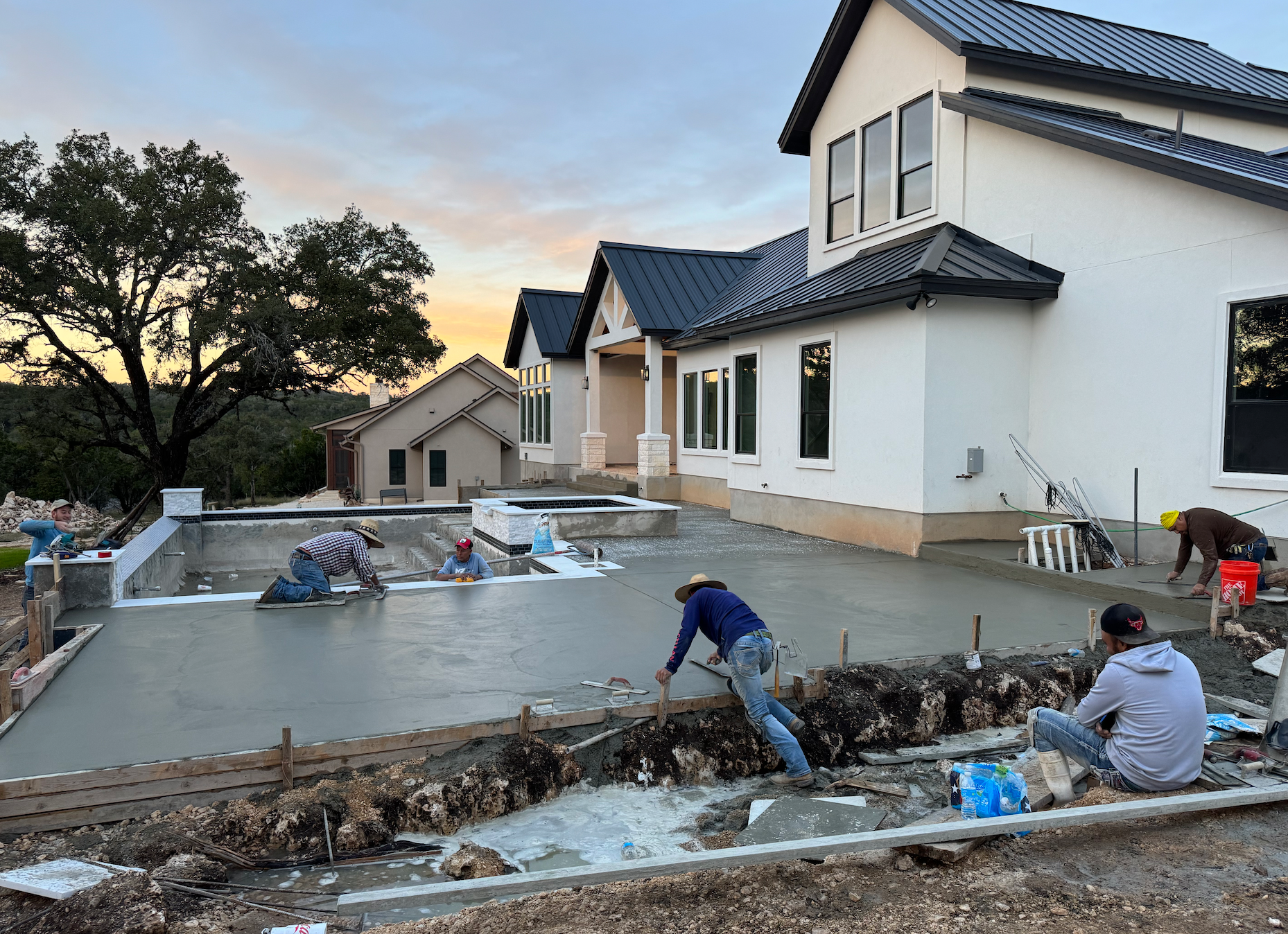 Concrete work in San Antonio